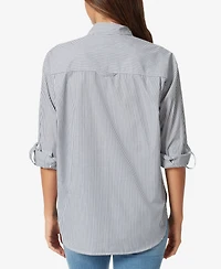 Gloria Vanderbilt Women's Amanda Button-Front Shirt