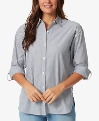 Gloria Vanderbilt Women's Amanda Button-Front Shirt