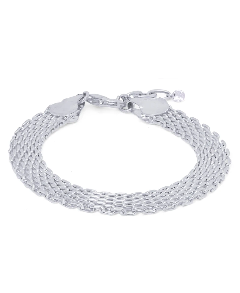Macy's Bismark Bracelet in Silver Plate or 18k Gold Plated