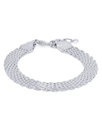 Macy's Bismark Bracelet in Silver Plate or 18k Gold Plated