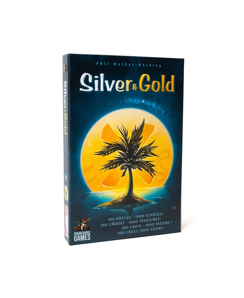 Silver-Tone and Gold-Tone Card Game