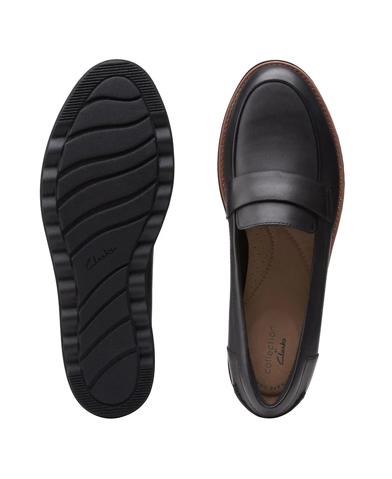 Clarks Women's Sharon Gracie Slip-On Loafer Flats