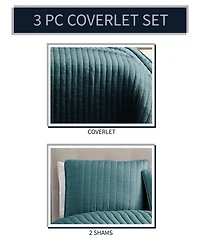 Riverbrook Home Moonstone 3-Pc. Coverlet Set