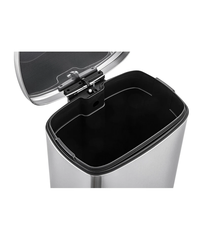 Qualiazero 50L / 13.2 Gallon Rectangular Step Can