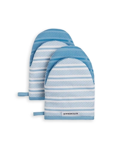 KitchenAid Albany Mini Oven Mitt 2-Pack Set, 5.5" x 8"