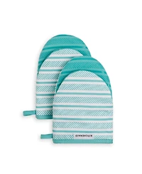 KitchenAid Albany Mini Oven Mitt 2-Pack Set, 5.5" x 8"