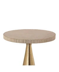 Celeste Ribbed Side Table