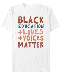 Fifth Sun Men's Black Lives Short Sleeve T-shirt