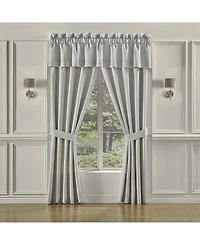 Five Queens Court Nouveau Straight Window Valance, 18" x 88"