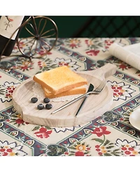Wooden Leaf Shape Serving Tray Display Platter