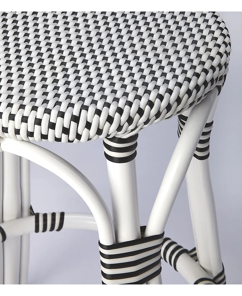 Butler Specialty Tobias and Rattan Counter Stool