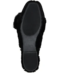 Journee Collection Women's Faux Fur Eara Slipper