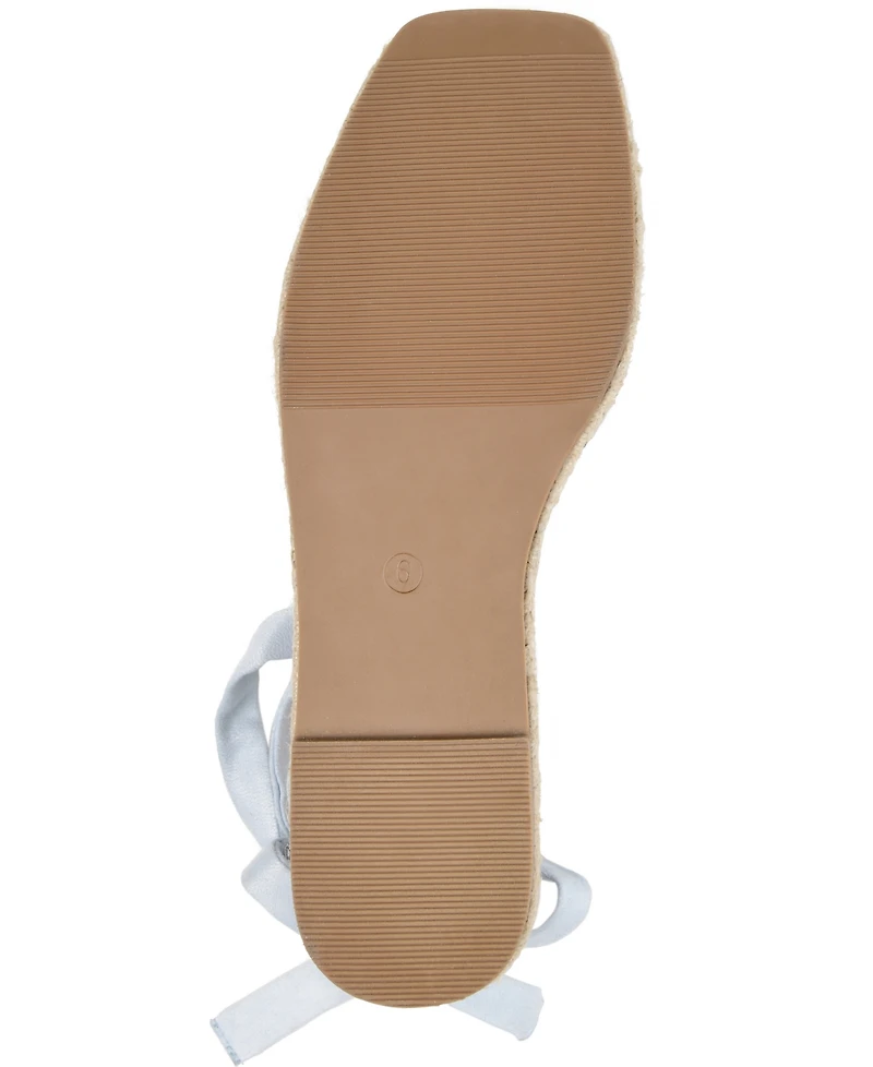 Journee Collection Women's Emelie Espadrille Flat Sandals