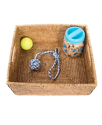 Artifacts Rattan Rectangular Storage Basket