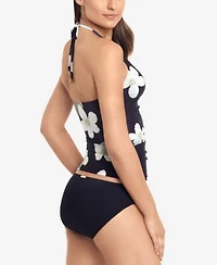 Lauren By Ralph Lauren Floral Print Halterkini Hipster Bikini Bottoms