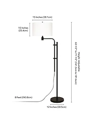 Polly Height Adjustable Floor Lamp