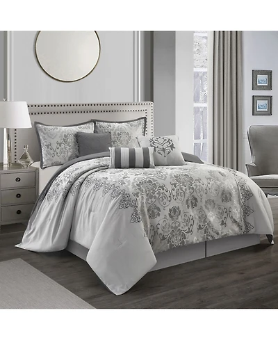 Nelly Comforter Set, Queen, 7-Piece