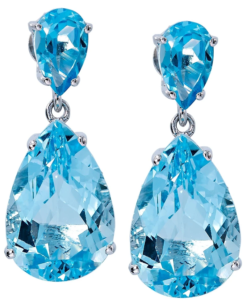 Women's Drop Earrings Sterling Silver