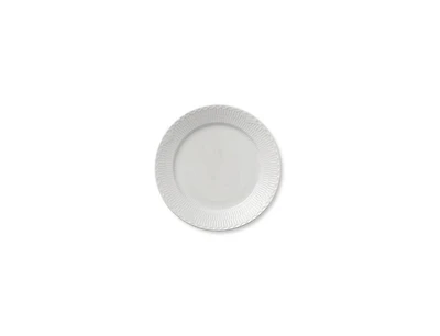 Royal Copenhagen White Fluted Half Lace Dinner Plate