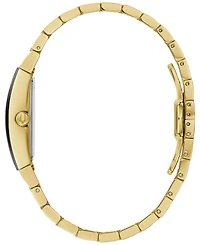 Bulova Women's Gemini Gold-Tone Stainless Steel Bracelet Watch 30mm