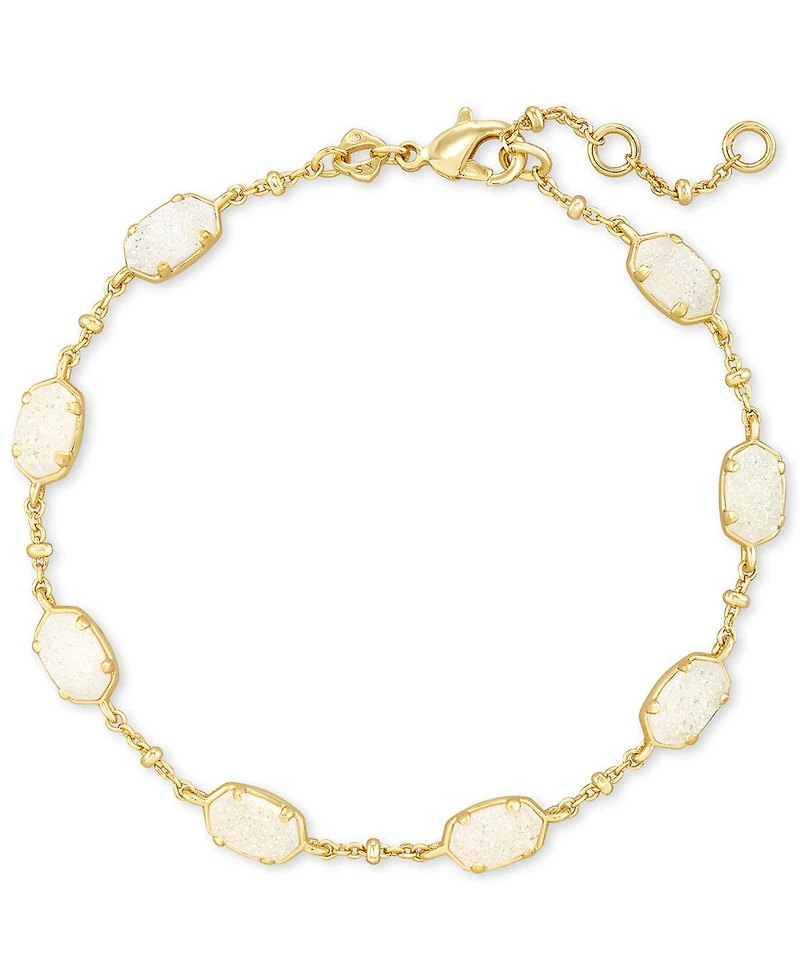 Kendra Scott Gold-Tone Emilie Stone Link Bracelet