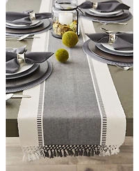 Design Imports Mineral Dobby Stripe Table Runner, 13" x 72"