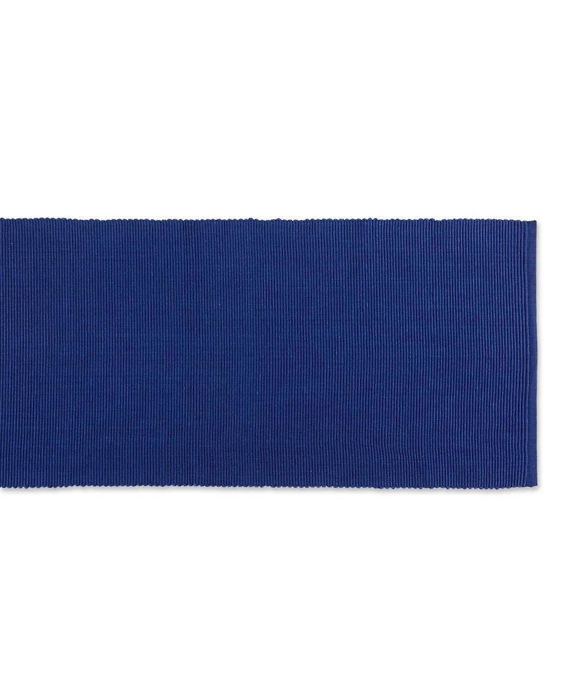 Design Imports Ribbed Table Runner 13" x 72"