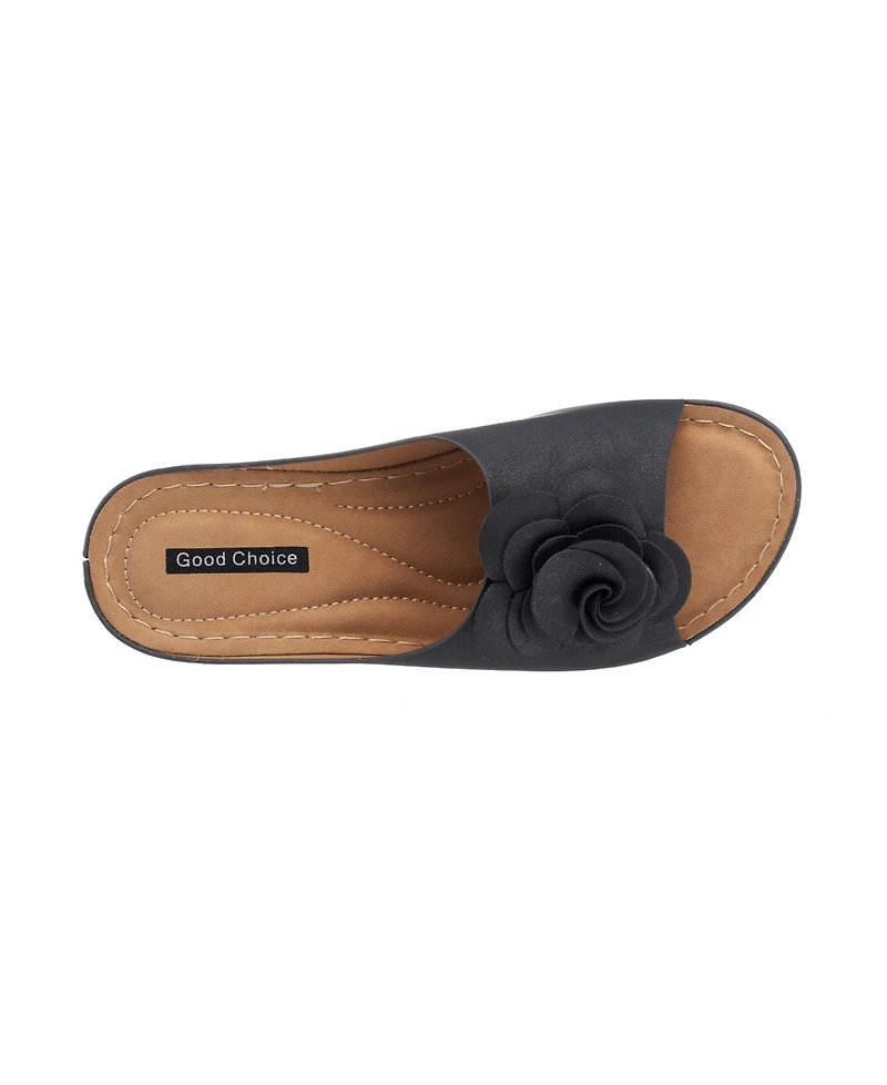 Gc Shoes Women's Tokyo Floral Wedge Sandals