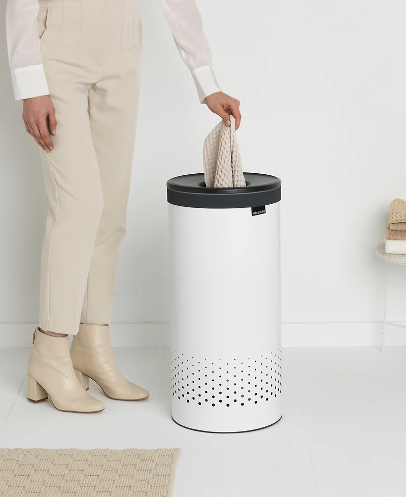 Brabantia 9.2-Gallon Laundry Hamper with Lid