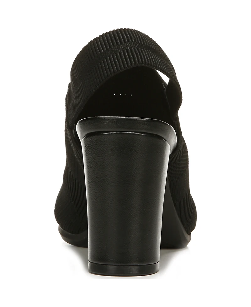 LifeStride Women's Afton Slingback Peep Toe Sandals