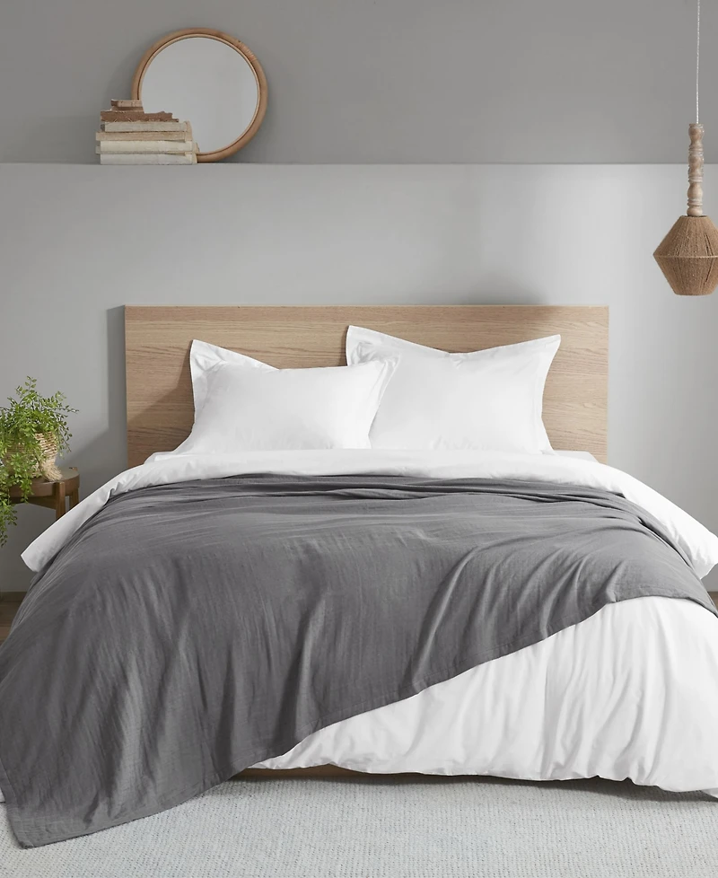 Madison Park Gauze Blanket, King