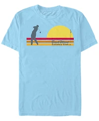 Men's Caddyshack Country Club Stripe Short Sleeve T-shirt