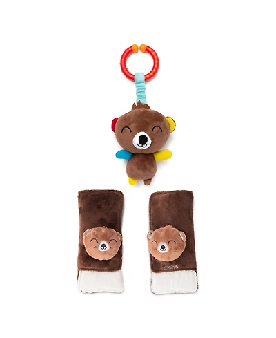 Diono Baby Car Seat Straps & Toy, Baby, Infant, Toddler, 2 Pack