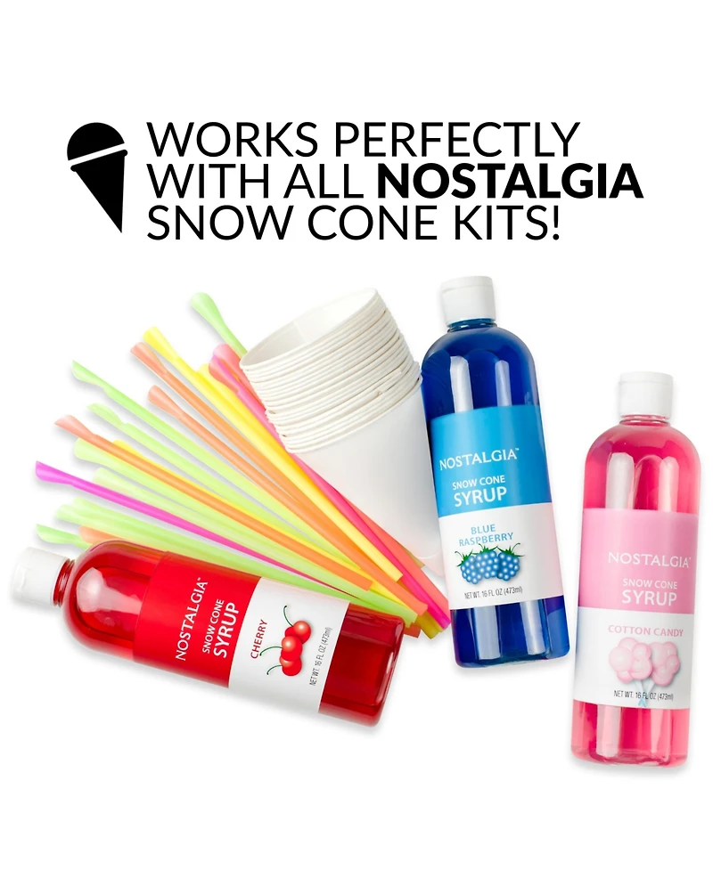 Nostalgia CLSC1AQ Classic Retro Snow Cone Maker