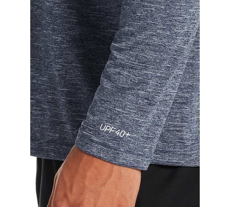 Nike Men's Heather Hydroguard Long Sleeve Swim T-Shirt