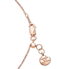 Le Vian Strawberry & Nude Diamond Interlocking Rings 18" Pendant Necklace (1 ct. t.w.) 14k Rose, Yellow or White Gold