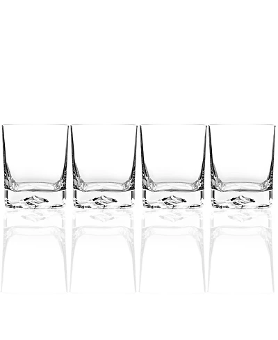 Luigi Bormioli Glassware, Set of 4 On the Rocks Double Old-Fashioned Glasses