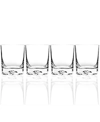 Luigi Bormioli Glassware, Set of 4 On the Rocks Double Old-Fashioned Glasses
