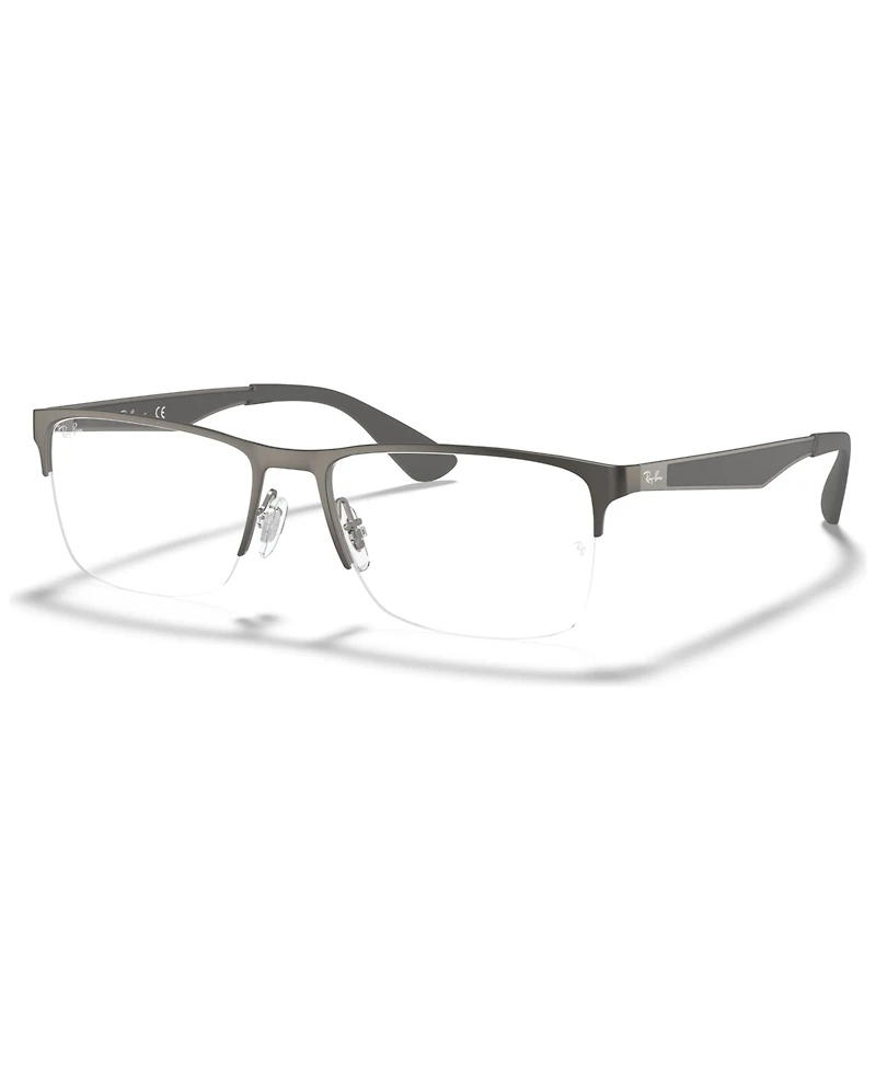 Ray-Ban RX6335 Unisex Rectangle Eyeglasses