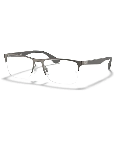 Ray-Ban RX6335 Unisex Rectangle Eyeglasses
