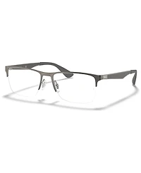 Ray-Ban RX6335 Unisex Rectangle Eyeglasses