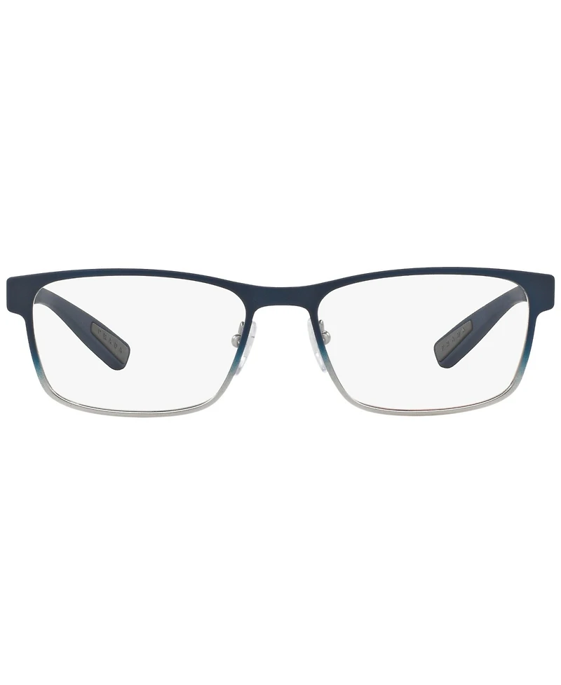 Prada Linea Rossa Ps 50GV Men's Rectangle Eyeglasses