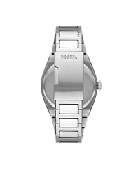 Fossil Men's Everett Silver-Tone Stainless Steel Bracelet Watch 42mm