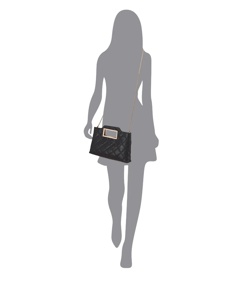 I.n.c. International Concepts Juditth Handle Quilted Clutch, Exclusively at Macy's