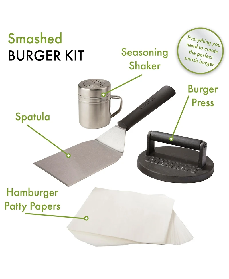 Cuisinart Smashed Burger Kit