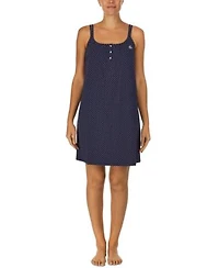 Lauren Ralph Lauren Cotton Knit Double Strap Nightgown Xs 3x