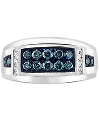 Effy Men's Diamond (3/4 ct. t.w.) Ring 14k Gold (Also Sapphire)