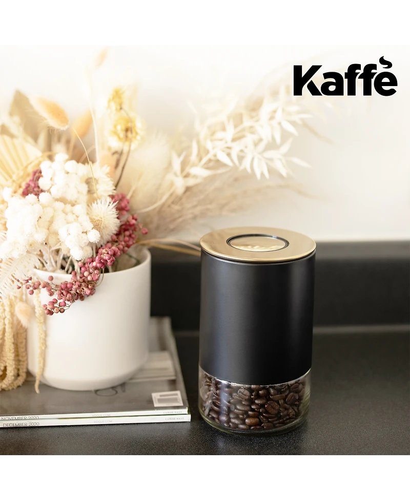 Kaffe Airtight Round Coffee Storage Container, 12-Oz.
