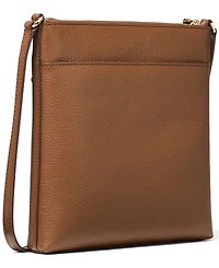 Michael Kors Jet Set Charm Leather Small North South Flat Crossbody Bag