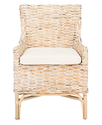 Cristen Rattan Accent Chair with Cushion